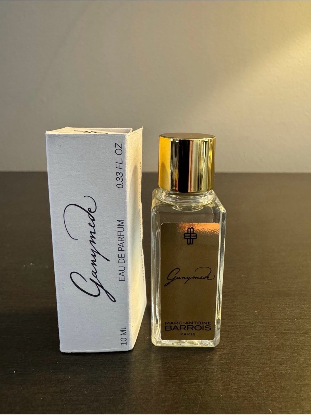 Marc Antoine Barrois Ganymede 10 ml .33 oz Travel Size Splash NIB